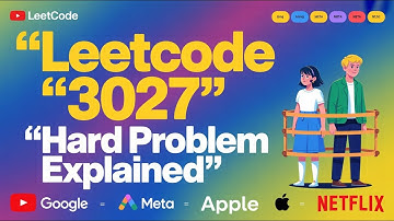 LeetCode 3027  Find the Number of Ways to Place People II #dailychallenge #day15 #pythonprogramming
