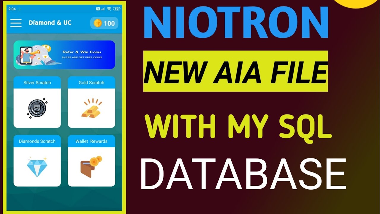 New Aia file Scratch Win Aia file for niotron & koduler AIA FILE