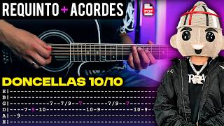 Doncellas 10/10 | Guitar Tutorial | Calle 24 & Chuyin | Requinto + Chords | TABS