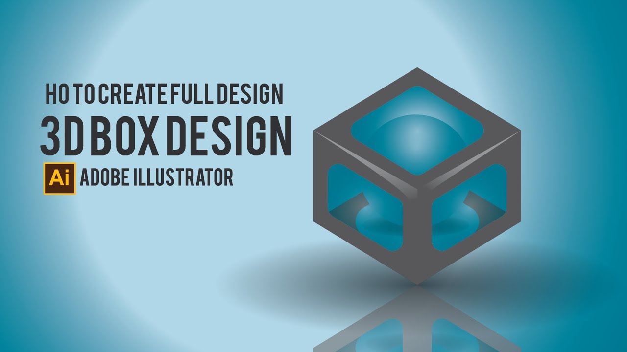 illustrator 3d box download