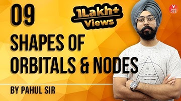 Shapes of Orbitals & Node | Atomic Structure Lecture-9 | Class 11 Chemistry | JEE Mains | Vedantu