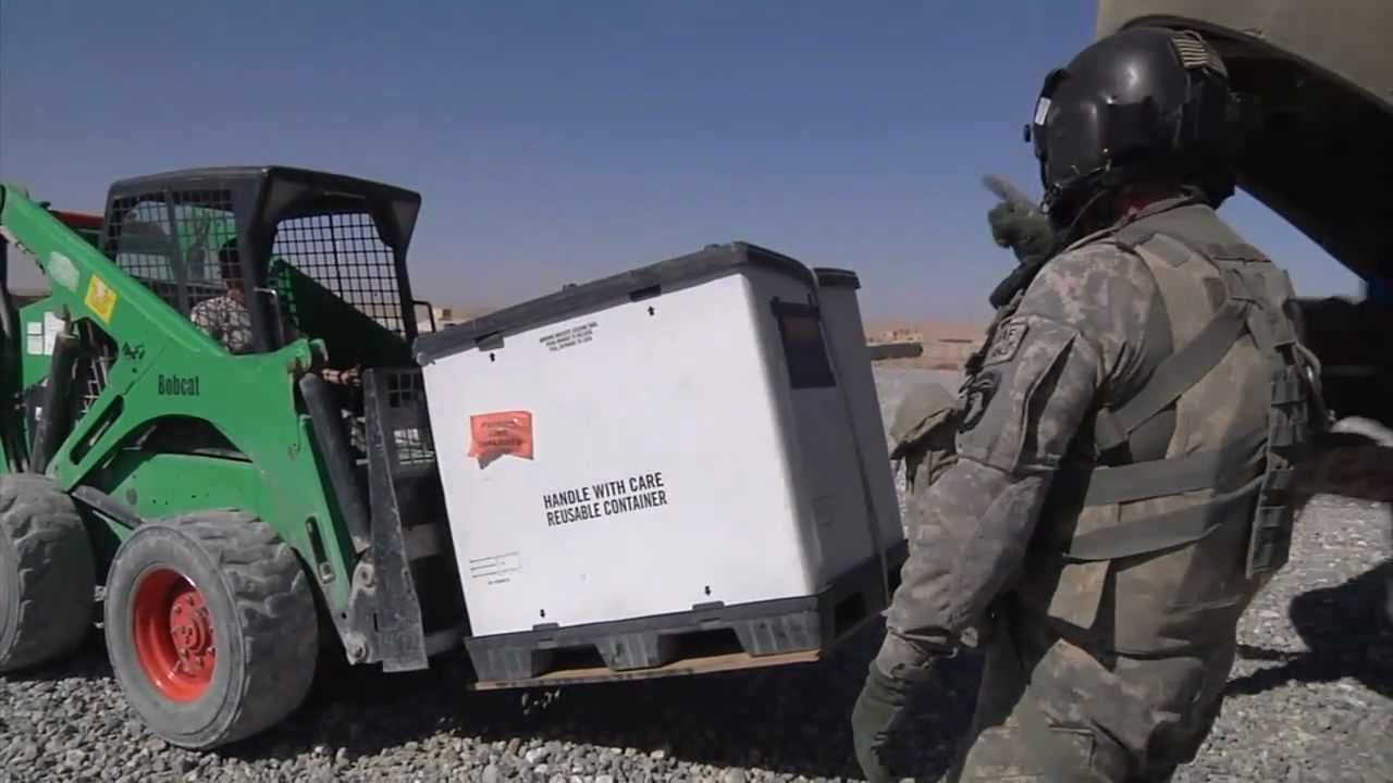 Pachyderms Resupply Soldiers B-Roll  - SPC Bryan Spradlin - 16th MPAD