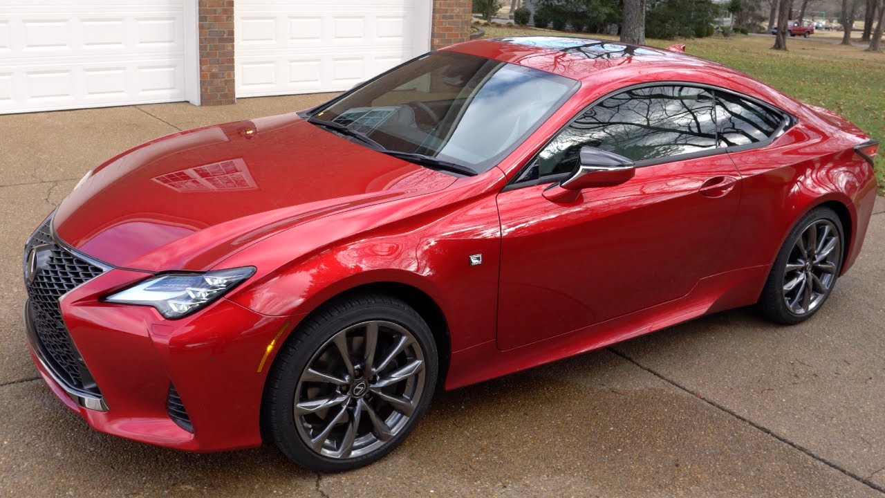 2021 Lexus RC 350 F SPORT AWD First Drive Full Review YouTube