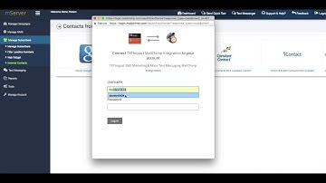 Integrate Text Messaging and MailChimp Contacts