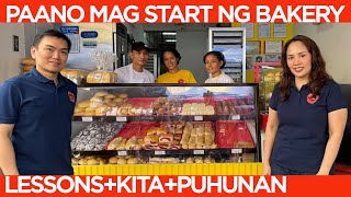 PAANO MAG START NG BAKERY? Puhunan + Kita + LESSONS LEARNED