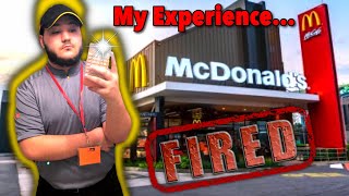 my mcdonald’s hiring process, interview, orientation, & getting fired for this.. | monthly vlogs #4