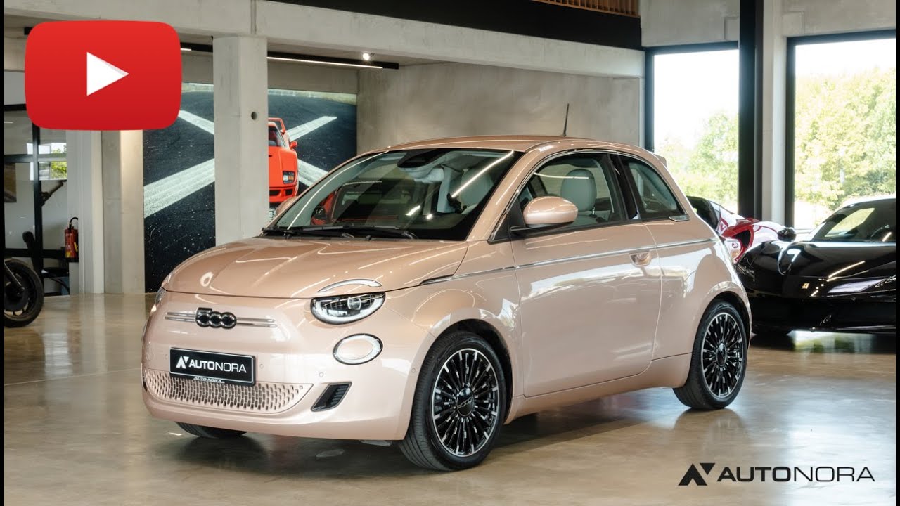 Fiat 500e 3+1 La Prima in Rose Gold YouTube