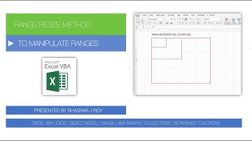 Excel VBA For Beginners - Range Resize Method