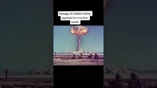 Soldiers Exposed To Nuclear Explosions #Shorts 💥💥