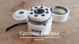 Cycloidal Drive #3  3D Printed Gearbox Assembly