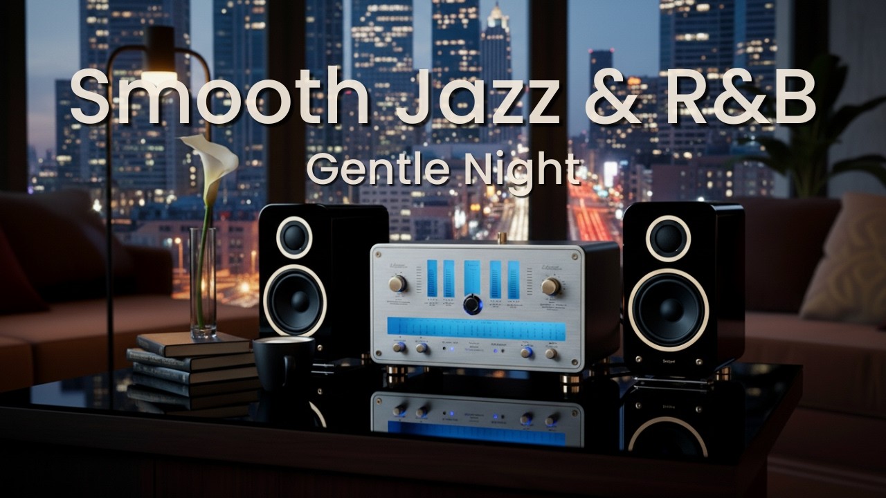 Smooth Jazz & Soul R&B – Gentle Sax & Guitar Night Session