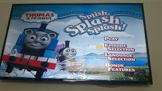 Thomas And Friends Splish Splash Splosh Dvd Menu Walk-Through
