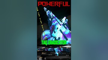 This BUFFED *TAQ ERADICATOR* Build is POWERFUL ⚡️ | Best Class Setup | META | MW3 | WARZONE #shorts