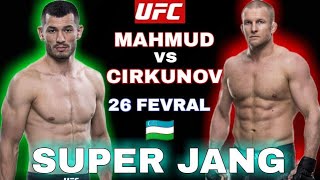 ЯНГИ ЖАНГ! МАХМУД МУРОДОВ VS МИША ЦИРКУНОВ ЖАНГИ / MAHMUD MURODOV YANGI JANGI / НОВЫЙ БОЙ UFC 2022