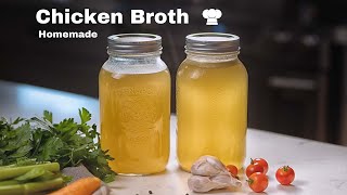 How to Make Homemade Chicken Broth: Easy and Tasty #food #chicken #chickenbroth by Serguei's Kitchen 34 views 9 months ago 3 minutes, 23 seconds