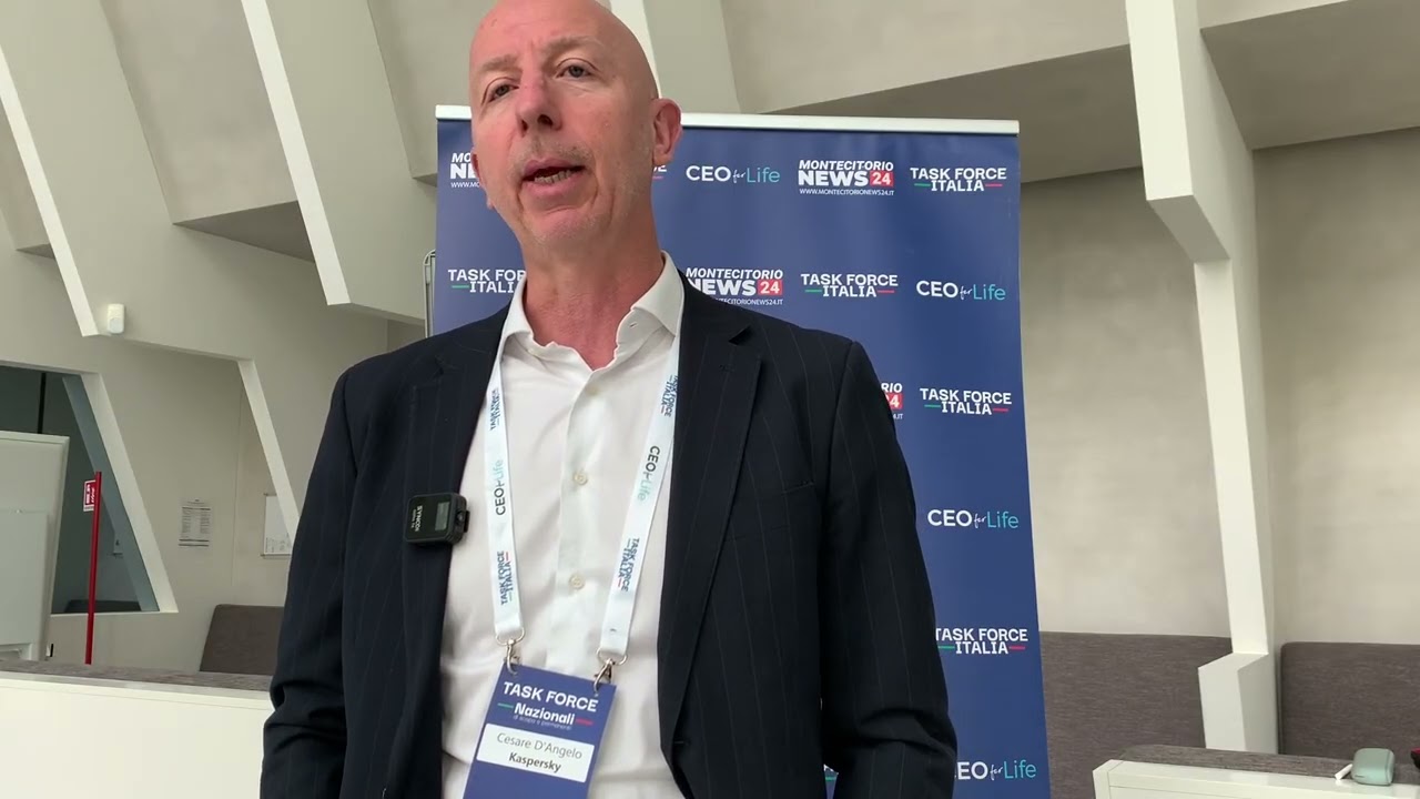 Intervista a Cesare D’Angelo, GM Italy France & Mediterranean Kaspersky - Task Force Italia 14/04/26