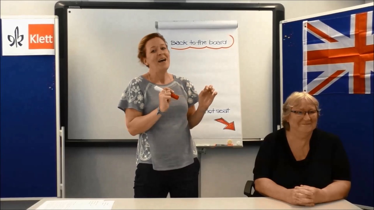 Klett Classroom clip: Back to the board - Teaching English
