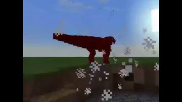 Minecraft mod T REX MCPE