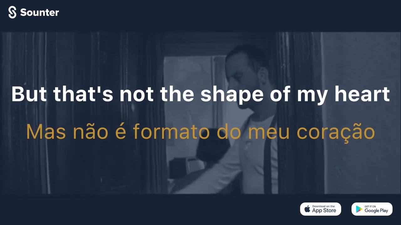 Sting - Shape Of My Heart (ÁUDIO TRADUÇÃO) 