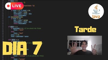 Dia 7 até o Estágio na programação | Tarde