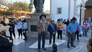 PADRE PISTOLAS en su tierra en Vivo (inicio Peregrinación a Cacalote )