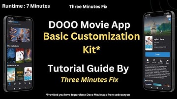 How to Use Dooo Movie App Basic  Kit ( purchase required ) #androidstudio #androidtutorials