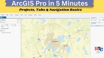 ArcGIS Pro in 5 Minutes | Projects, Tabs & Navigation Basics