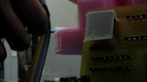 Tetris with an accelerometer and dot matrix