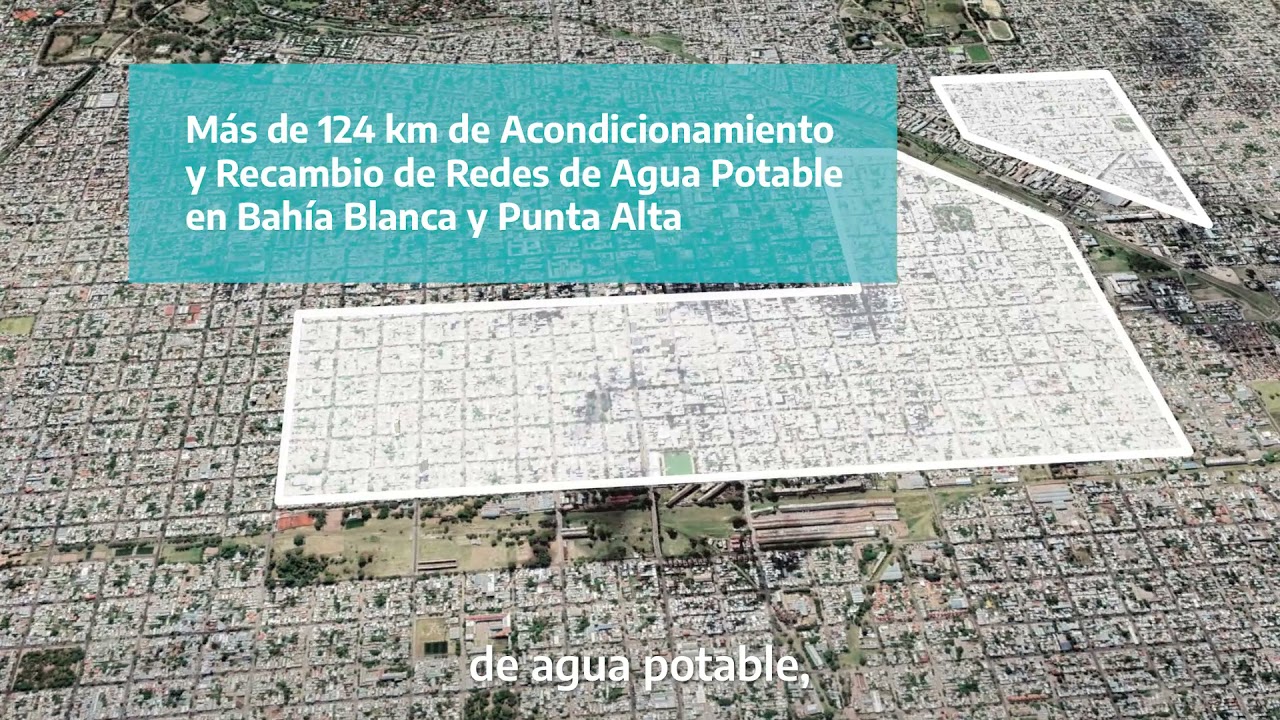 Histórico Plan de Obras Hídricas en Bahía Blanca