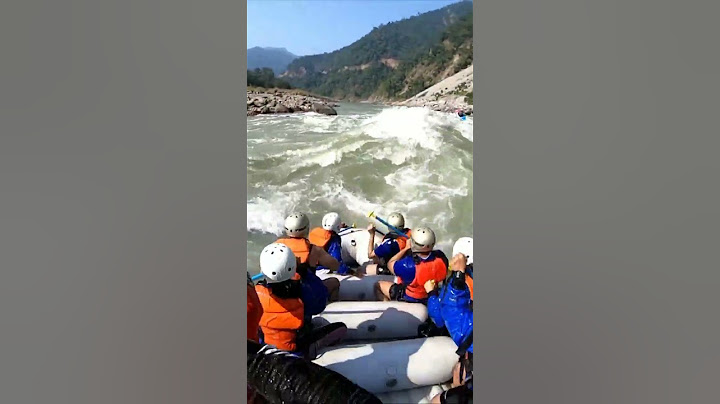 dangerous rafting in Rishikesh😮 | Rishikesh River Rafting