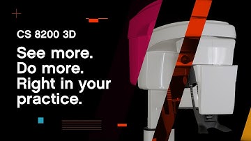 CS 8200 3D CBCT System – See More. Do More. Right in Your Practice.