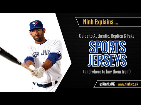 Sports Jersey Buying Guide - How to spot a Fake NFL NHL MLB NBA Jersey