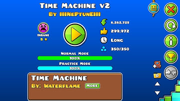 Geometry Dash | Time Machine v2 | By IIINePtunEIII