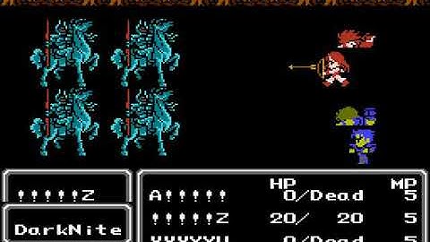 Final Fantasy II USA  HYPERSPIN NINTENDO NES NOT MINE VIDEOSProto