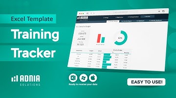 Training Tracker Excel Template | Monitor Employee Training & Progress