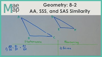 Geometry: 8-2 AA, SSS, and SAS Similarity