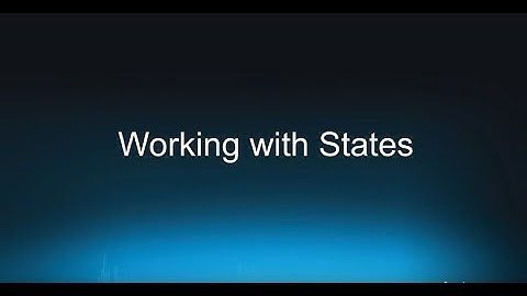 States with Wwise 2017.2