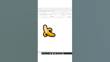 banana🍌 symbols in ms word#msword #shortsfeed #mswordtips