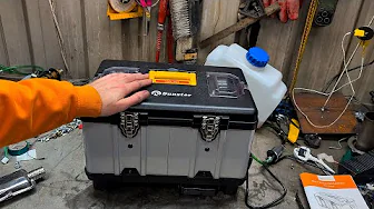 Sunster TB10 Tool Box heater - plus a blether about portable heaters