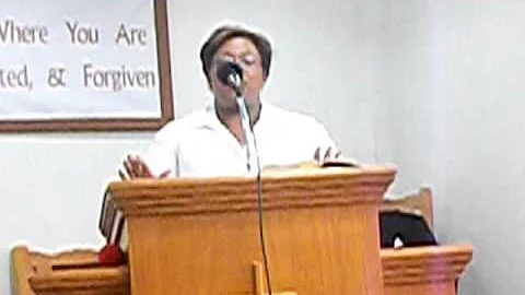Cynthia Vines preaching," it's Your Time To, Be Bl...