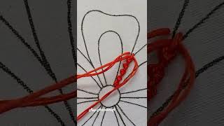 #youtuber  Palestrinea Flower Embroidery !!! Hand Embroidery,Easy Embroidery Flower Sewing Hacks 1