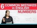 How to write numbers in English - 6 common mistakes