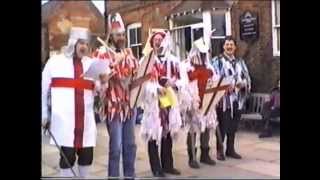 Massed mummers play