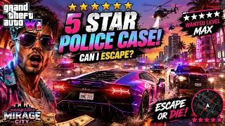 🔴 LIVE | ⭐ STAR POLICE CASE ESCAPE Challenge in Gangster Mirage City! 🚔 #gangstermiragecity #GTA6 screenshot 2