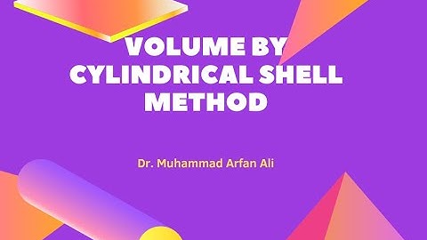 Volume by Cylindrical Shell Method-mth101
