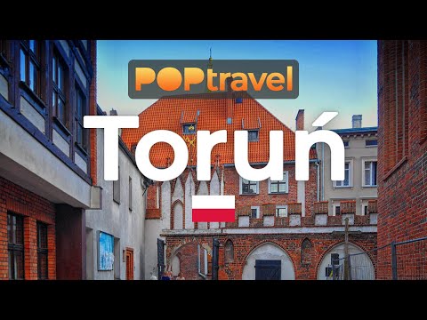Walking in TORUN / Poland 🇵🇱- Summer Tour - 4K 60fps (UHD)