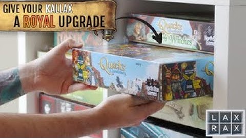 LAX RAX | The board game shelf insert for IKEA Kallax
