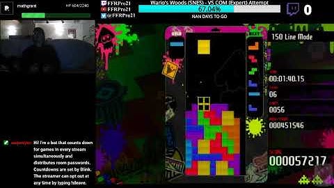 Switch - Tetris 99 - Marathon Speedrun (150 Lines) - 4:05.15