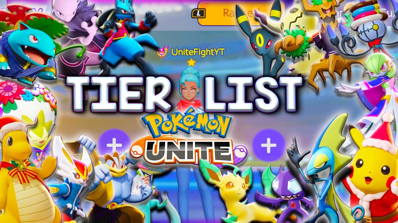ITS TIER LIST TIME! | Pokemon unite new season tier list 👌 - YouTube
