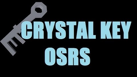 What to do with Crystal key OSRS